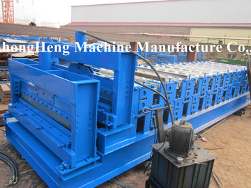 Double Deck Roofing Sheet Roll Forming Machine G300 With Double Chains Drive