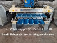 Double Layer Aluminum metal Roofing Sheet Roll Forming Machine Metal Tile Making Machine In China