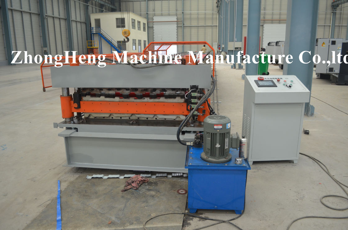 color steel galvanized metal roof wall panel double layer roll forming machine